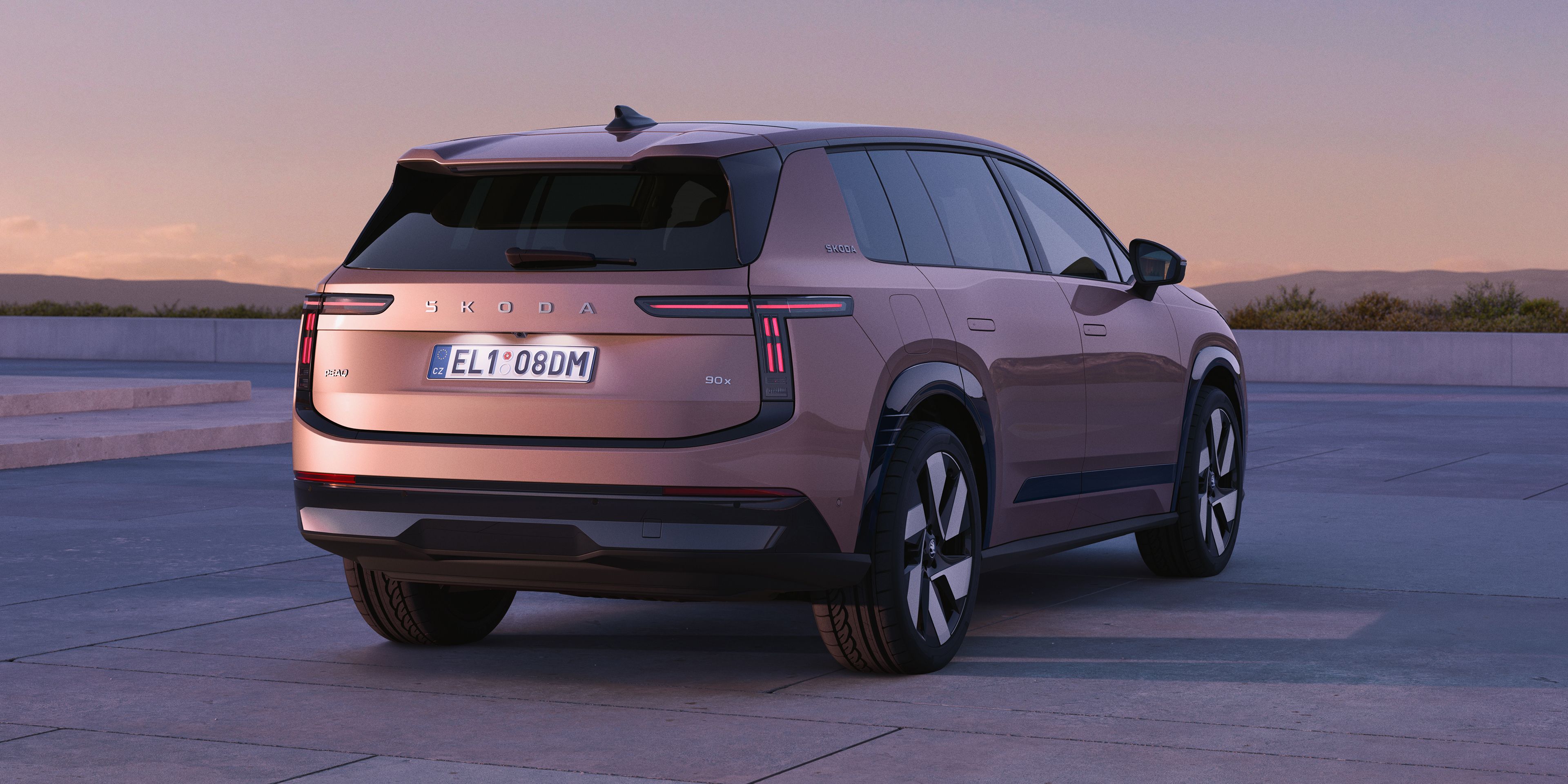 Škoda Peaq in Rosewood-Beige - Heck