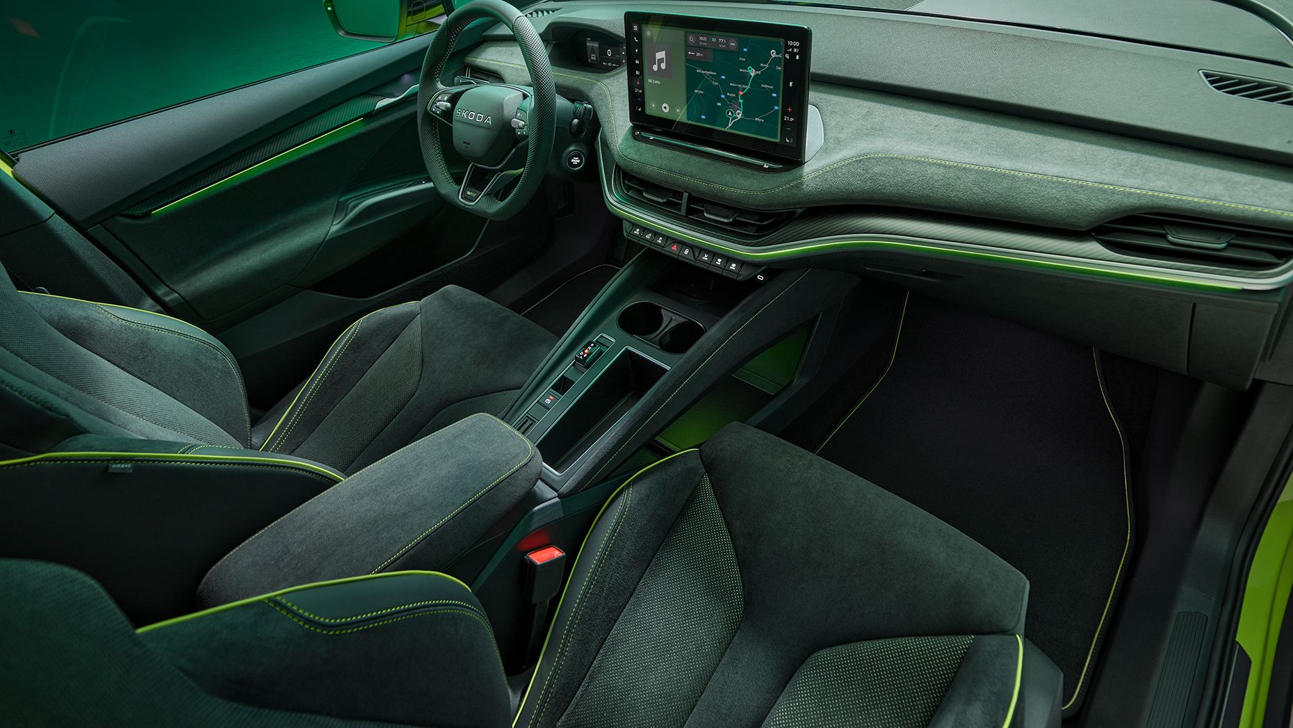 Škoda Elroq RS Interieur