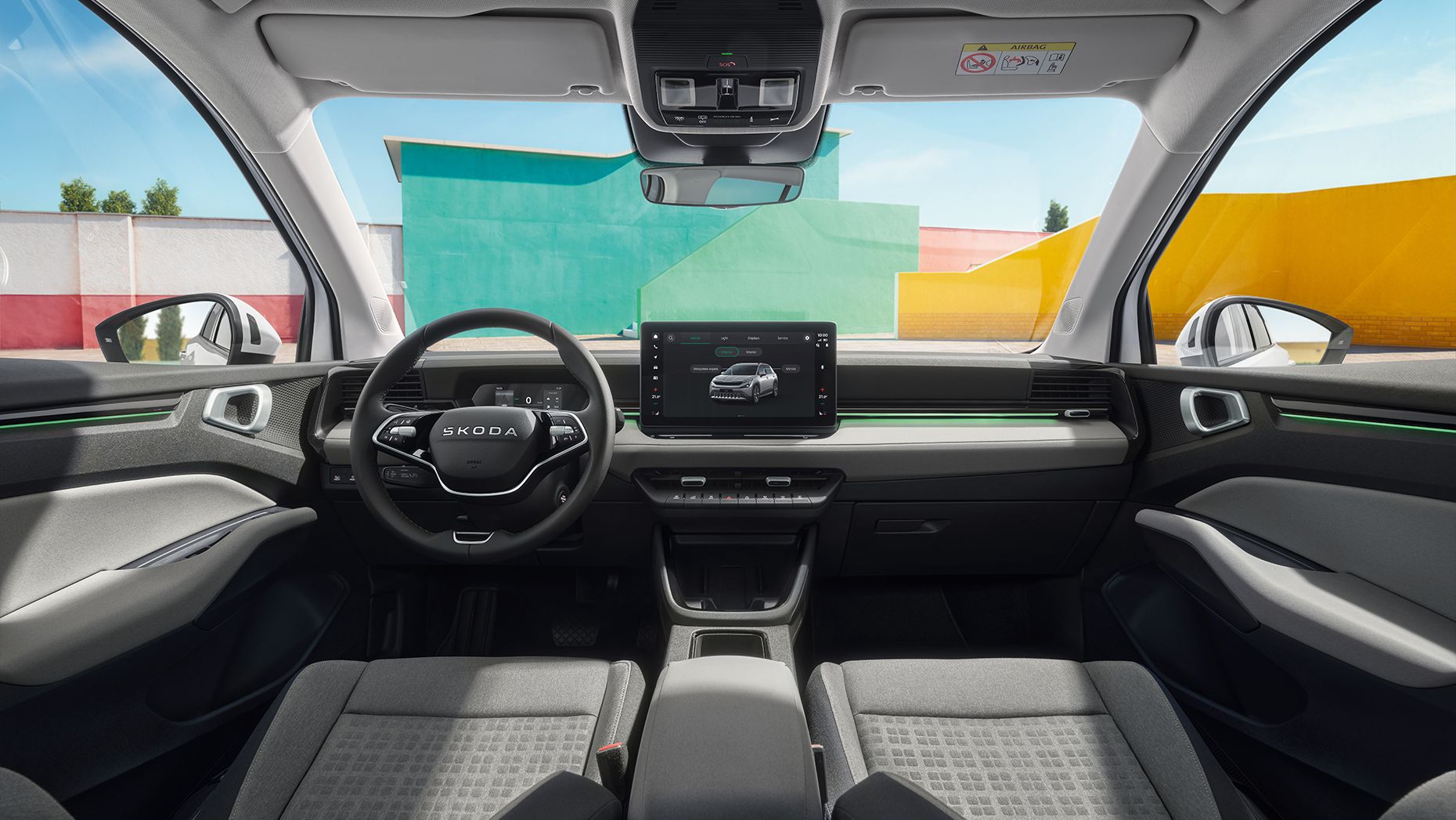 Škoda Epiq Interieur Loft Grau