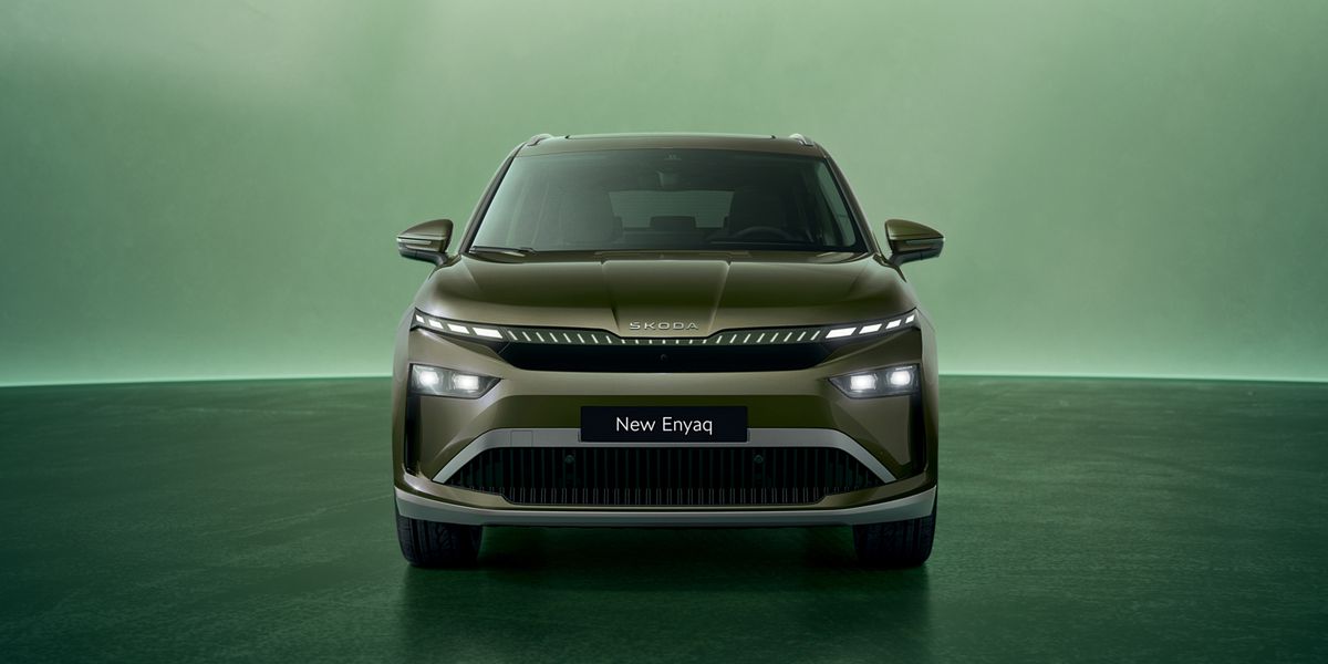 Škoda Enyaq – Tech-Deck Face și faruri LED Matrix