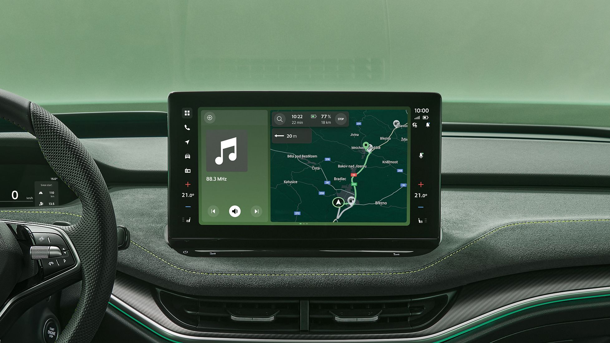 Škoda Enyaq Konnektivität