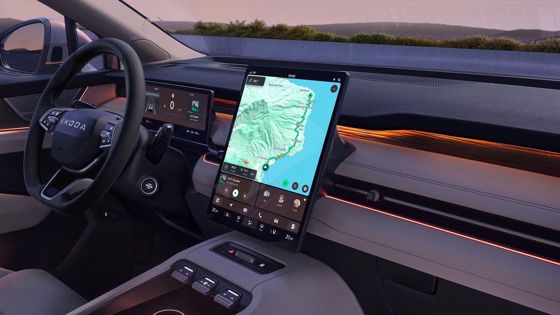Škoda Peaq Infotainment