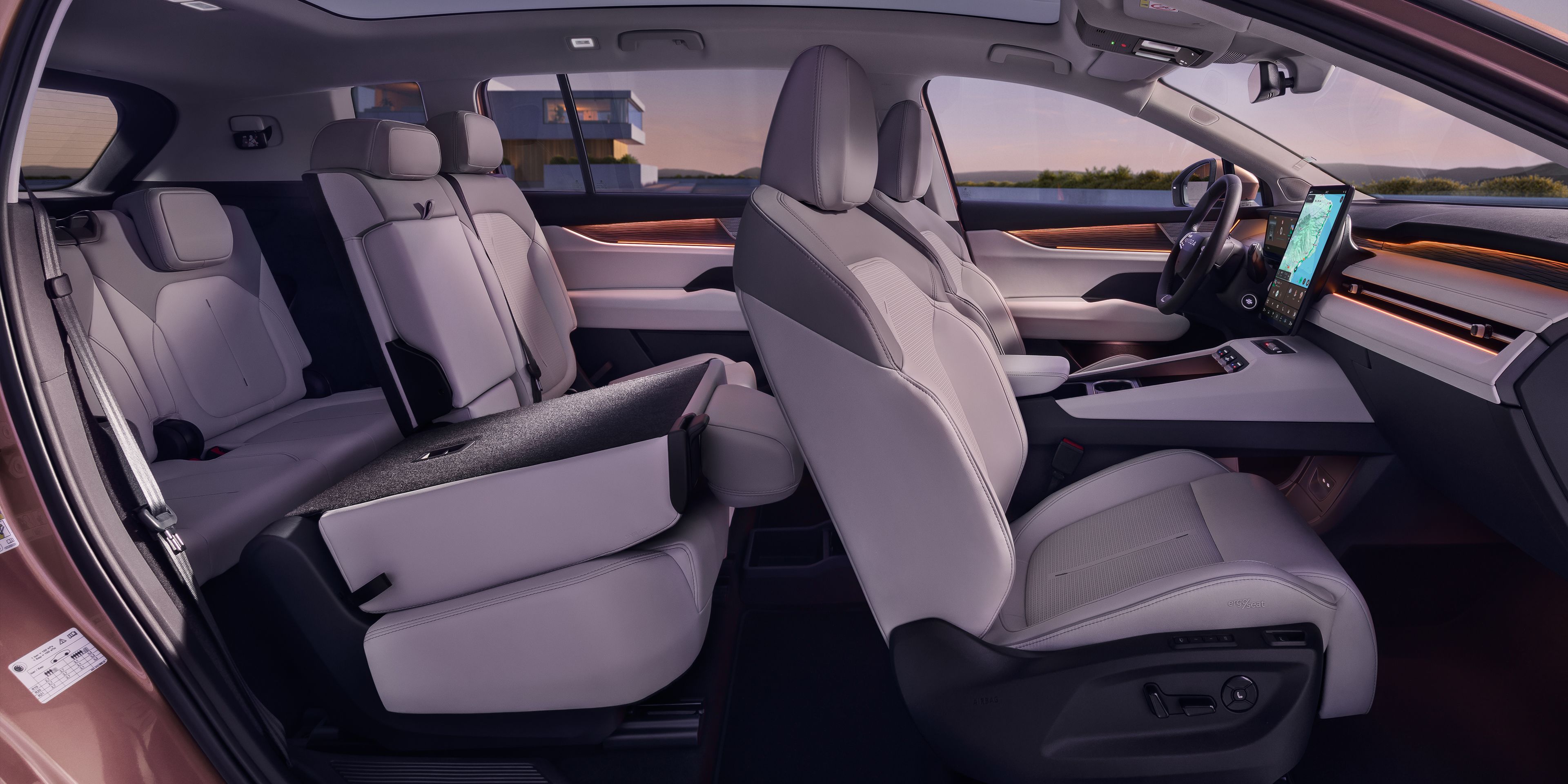Škoda Peaq Interieur 7 Sitze