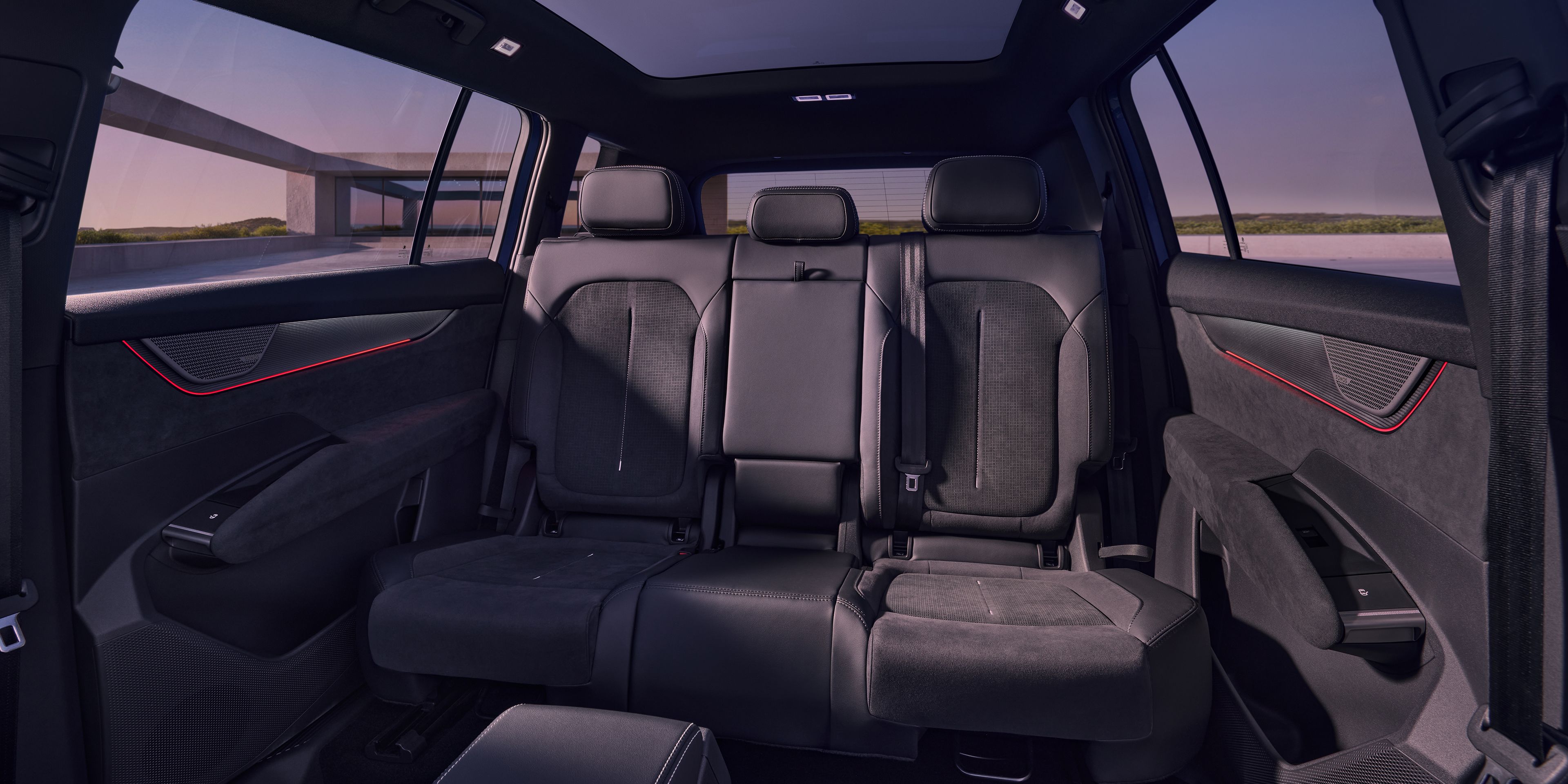 Škoda Peaq Sportline Interieur Rückbank