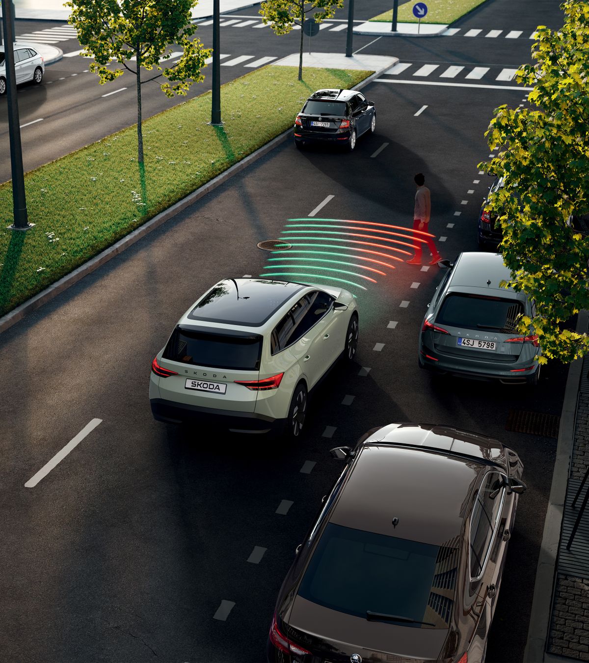 Škoda Enyaq – Front Assist