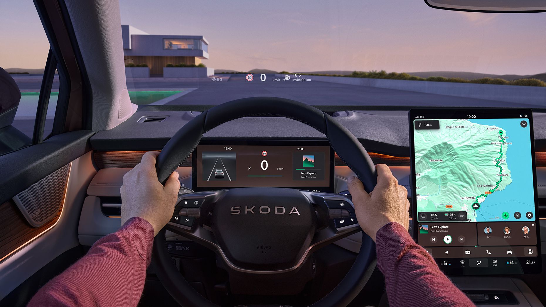 Škoda Peaq Cockpit