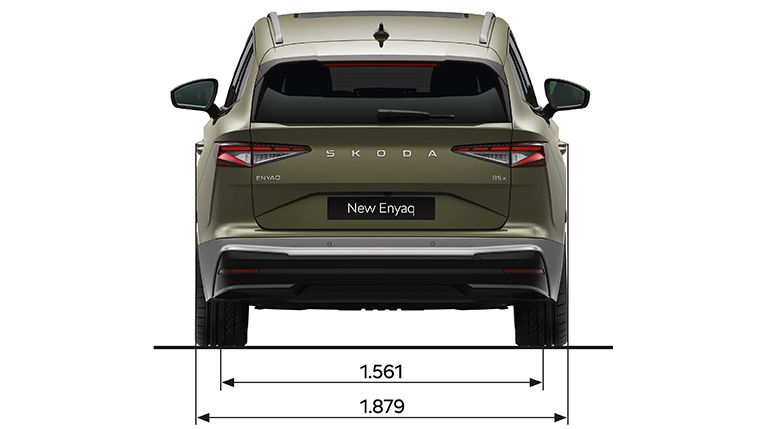 Škoda Enyaq Rückansicht