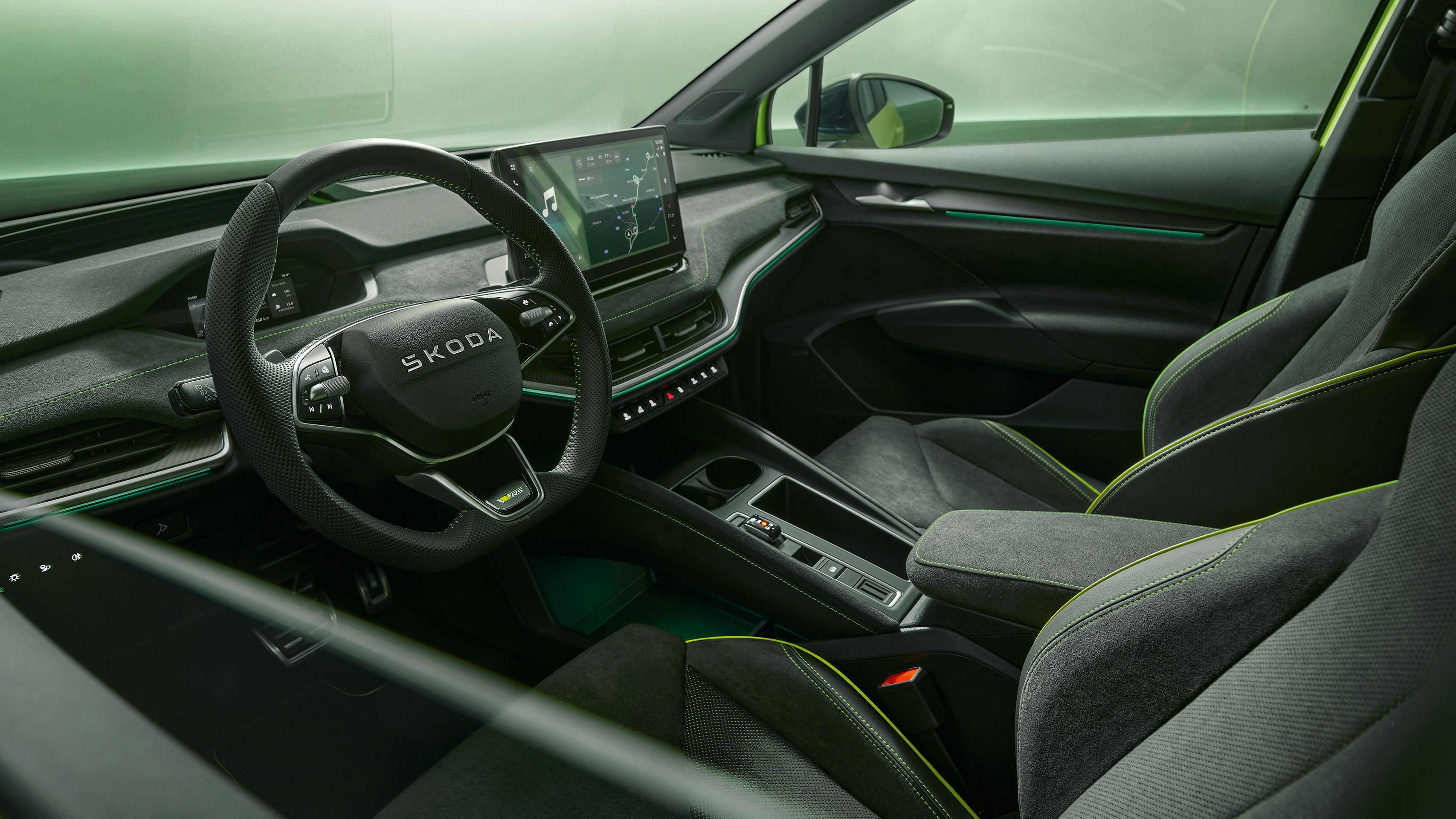 Škoda Enyaq Coupé RS Innenansicht
